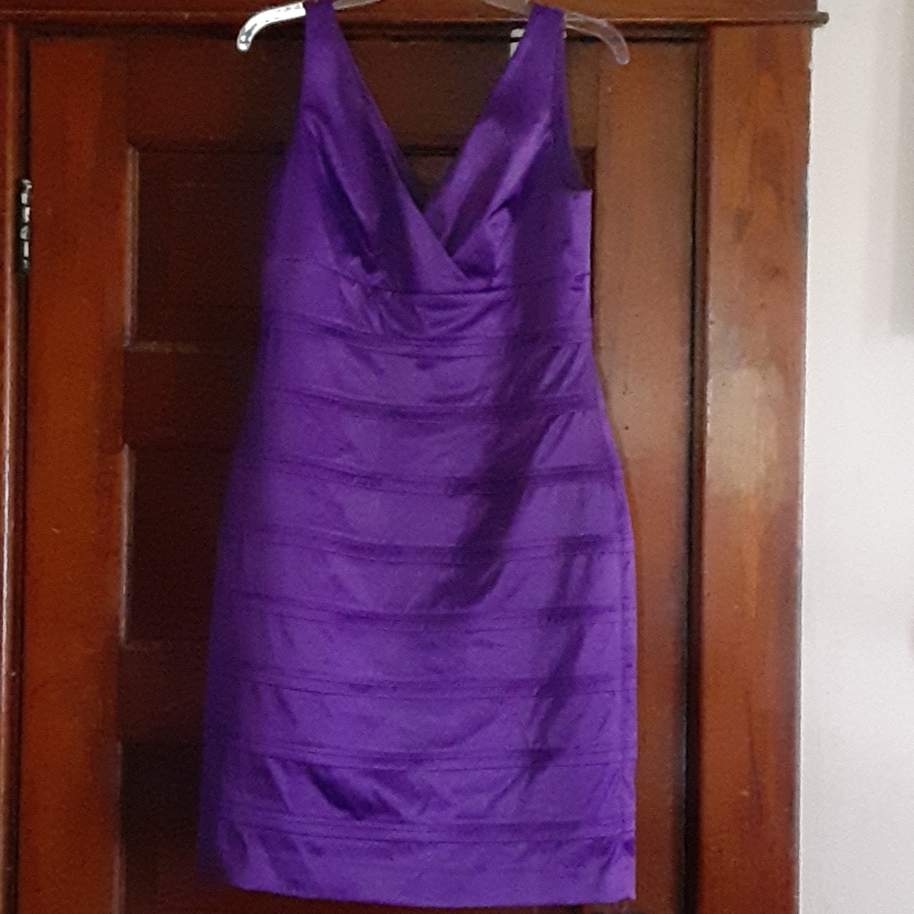 Purple dress